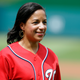 Susan Rice, former United States Ambassador to the United Nations, and the National Security Adviser, smiles after throwing out a ceremonial first pitch before a baseball game between the New York Mets and the Washington Nationals at Nationals Park Saturday, July 27, 2013, in Washington.